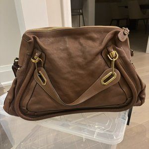 Chloe Brown Crossbody Bag